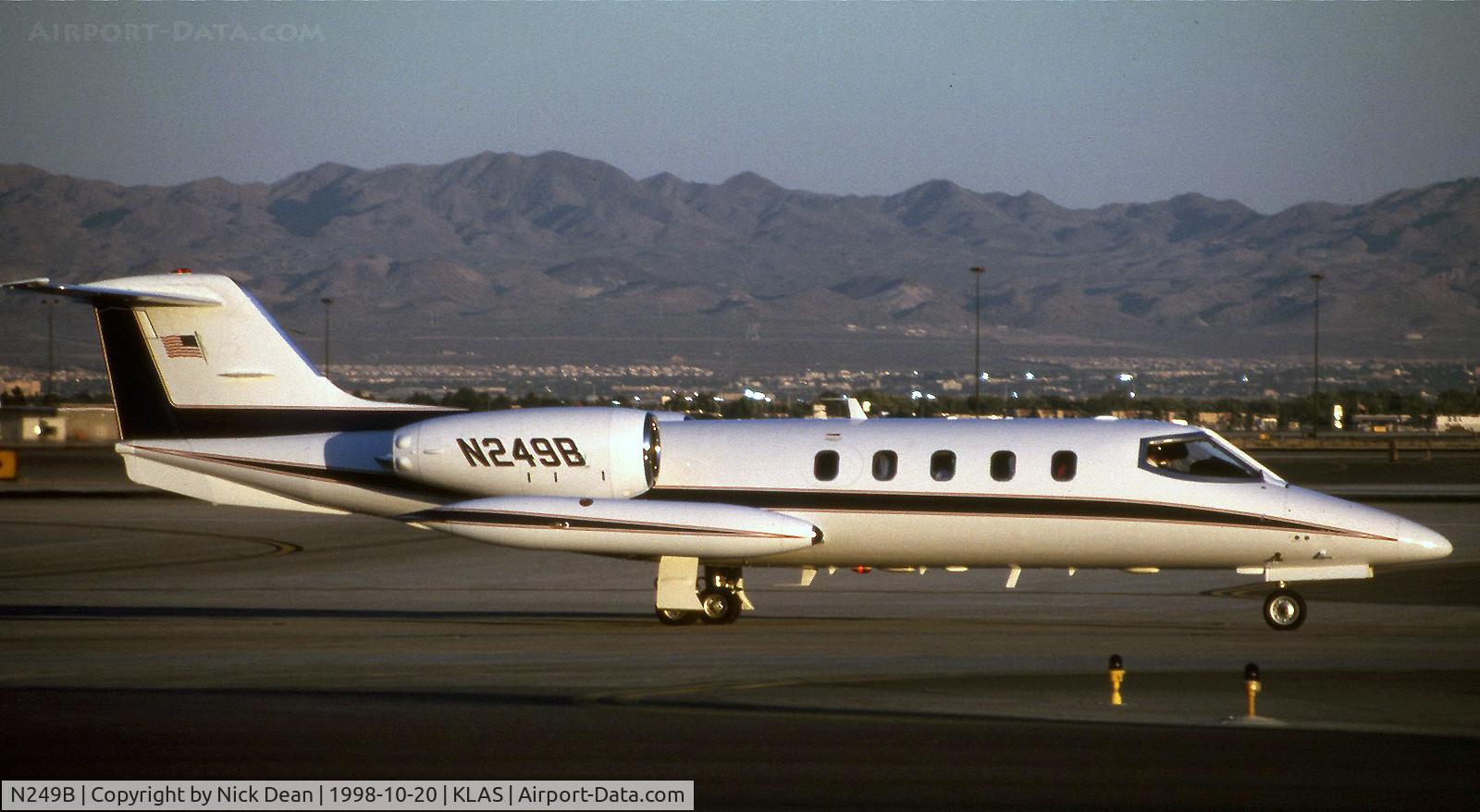 N249B, 1979 Learjet 35A C/N 35A-240, KLAS