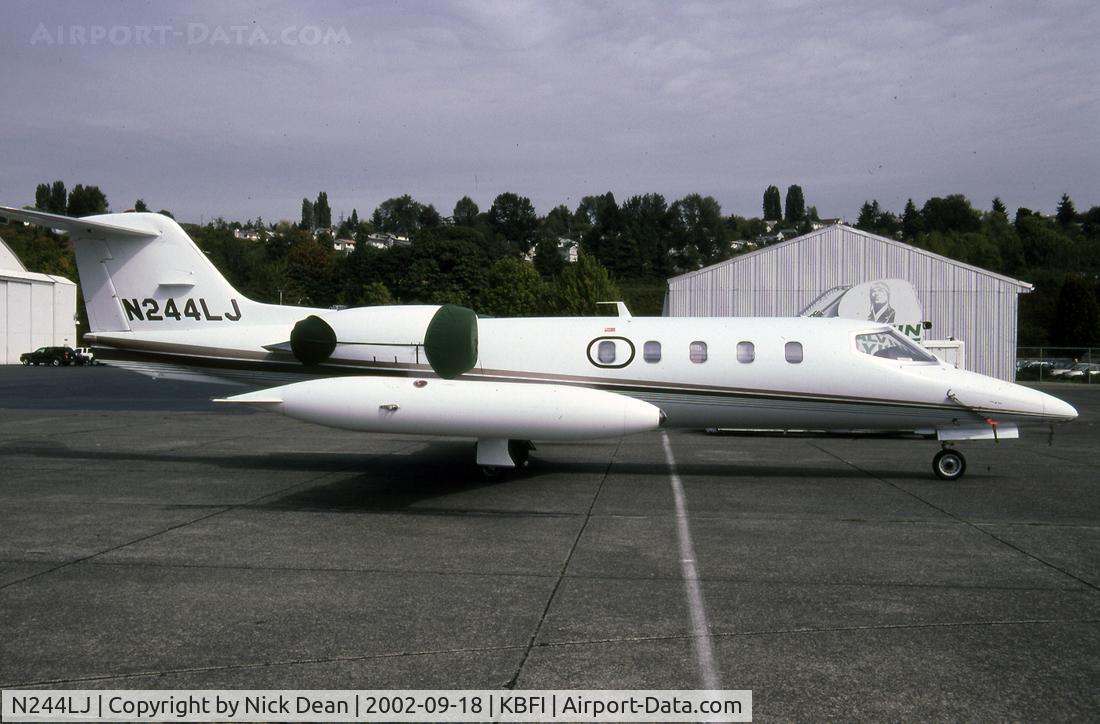 N244LJ, 1979 Gates Learjet 35A C/N 244, KBFI