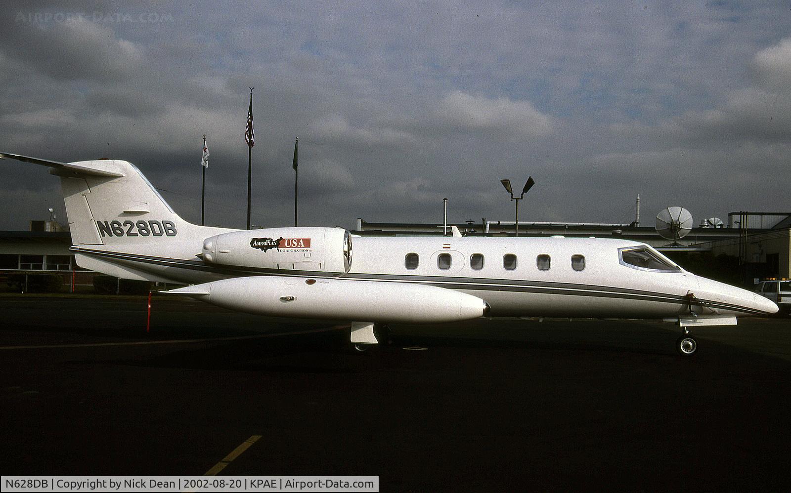 N628DB, 1979 Gates Learjet Corp. 35A C/N 246, KPAE