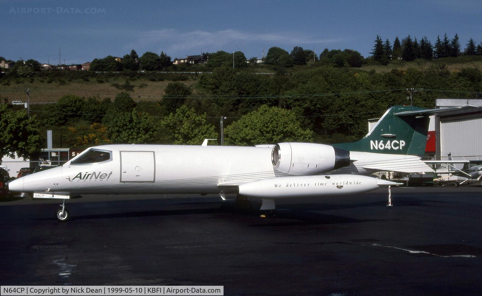 N64CP, 1979 Gates Learjet 35A C/N 264, KBFI