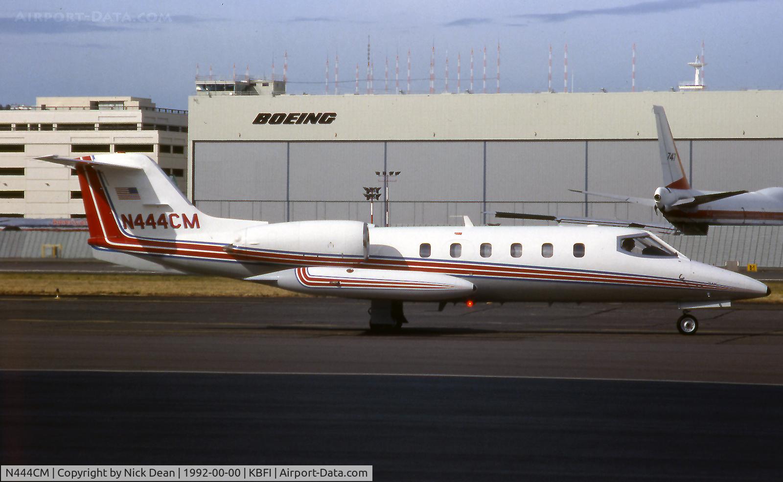 N444CM, 1980 Learjet 35A C/N 35A-282, KBFI