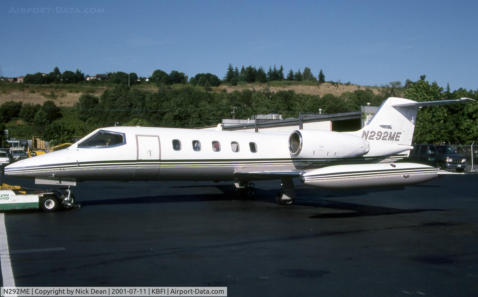 N292ME, 1980 Gates Learjet 35A C/N 292, KBFI