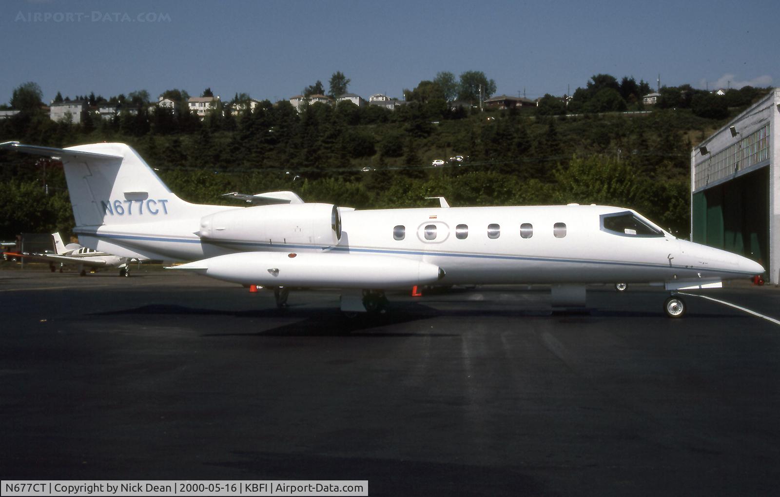 N677CT, 1980 Learjet 35A C/N 35A-307, KBFI