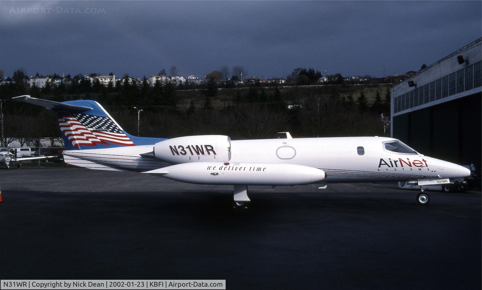 N31WR, 1980 Learjet Inc 35A C/N 313, KBFI