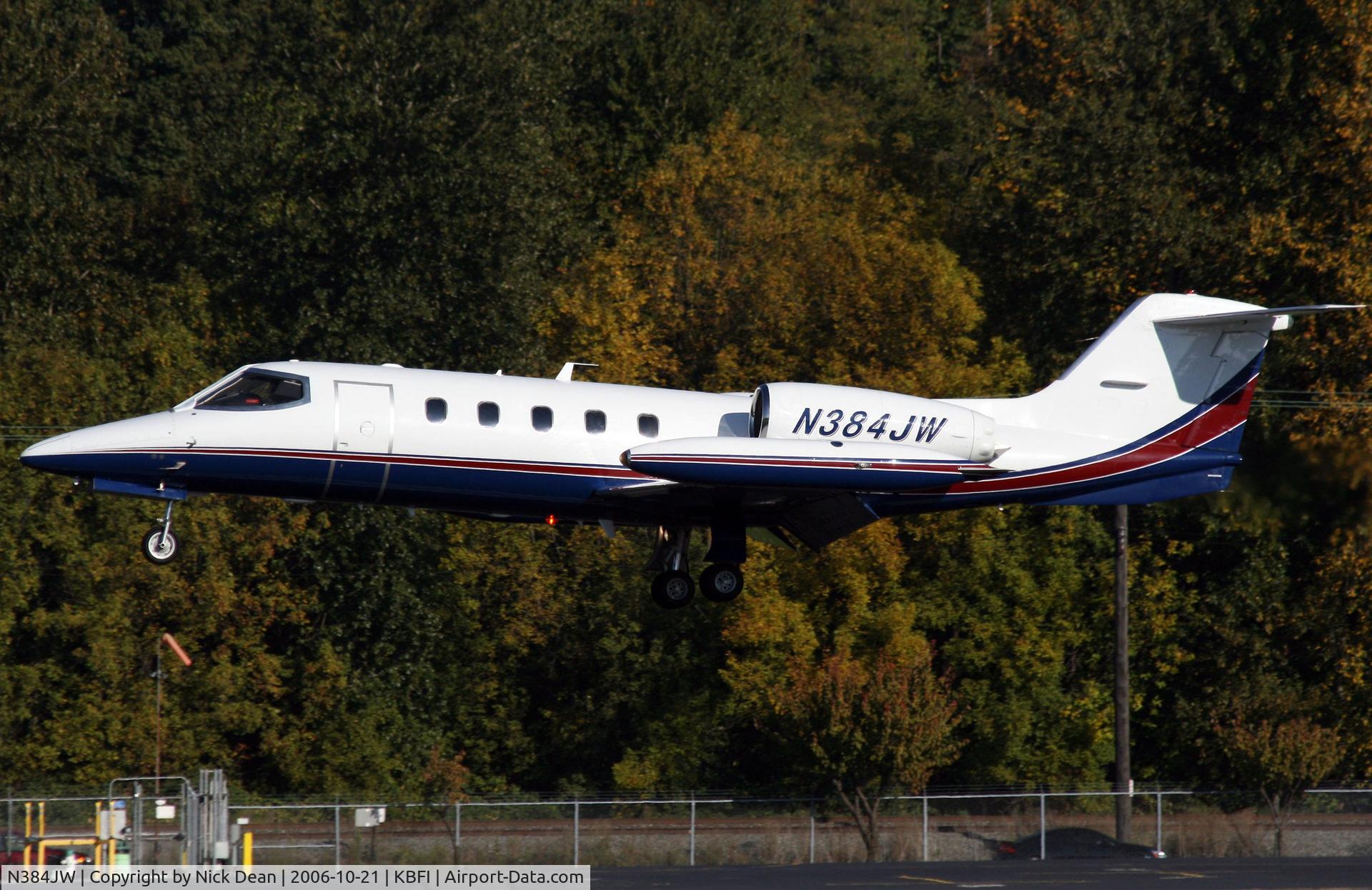 N384JW, 1980 LearJet 35A C/N 35A-316, KBFI