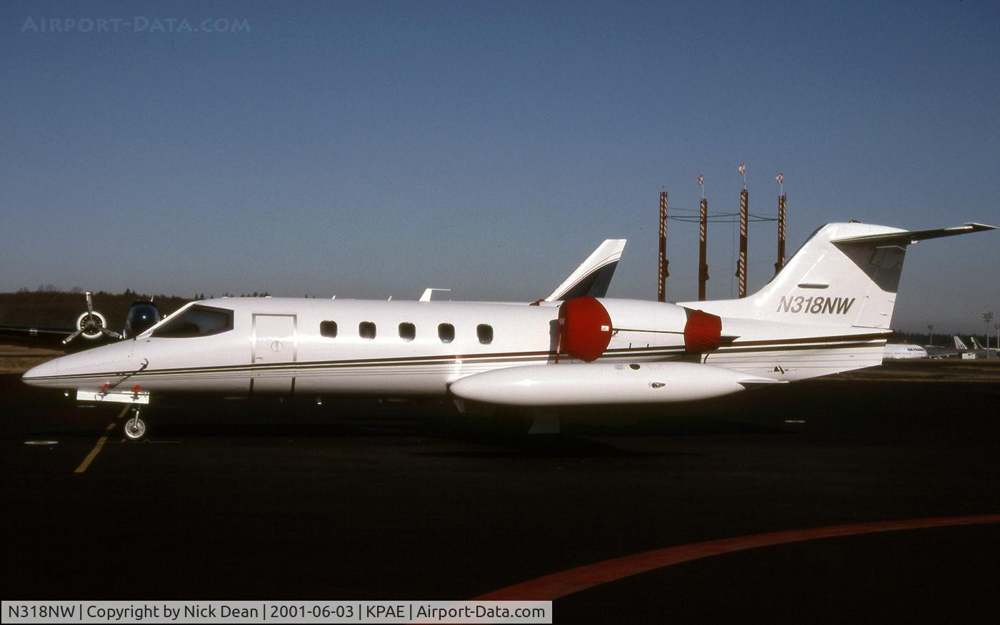 N318NW, 1980 Gates Learjet 35A C/N 318, KPAE
