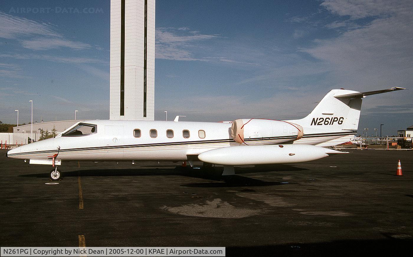 N261PG, 1980 Gates Learjet 35A C/N 329, KPAE