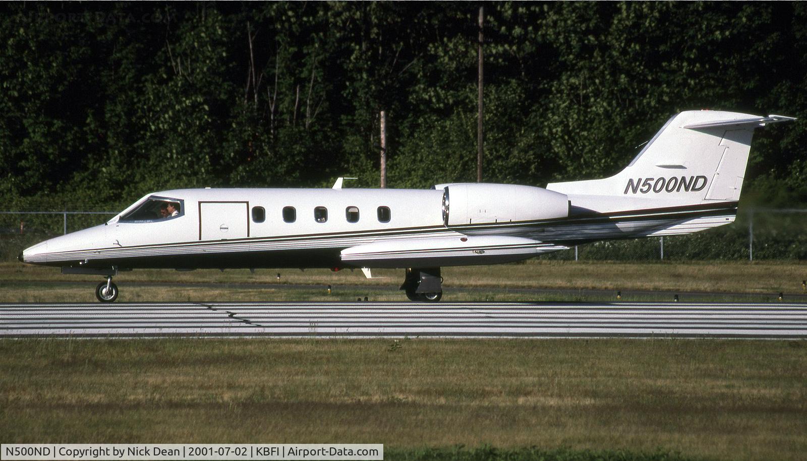 N500ND, Gates Learjet Corp. 35A C/N 351, KBFI