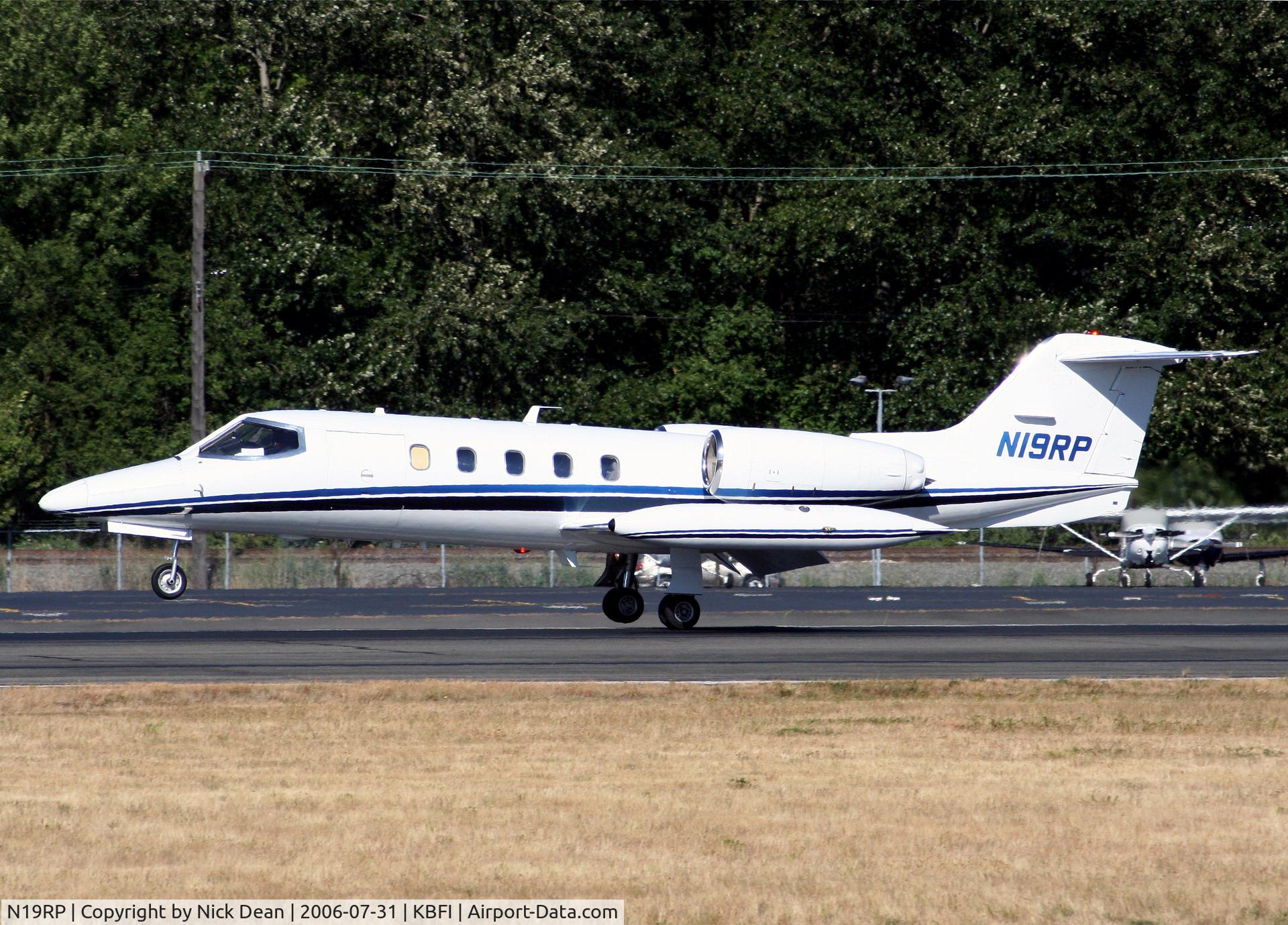 N19RP, 1980 Gates Learjet 35A C/N 363, KBFI