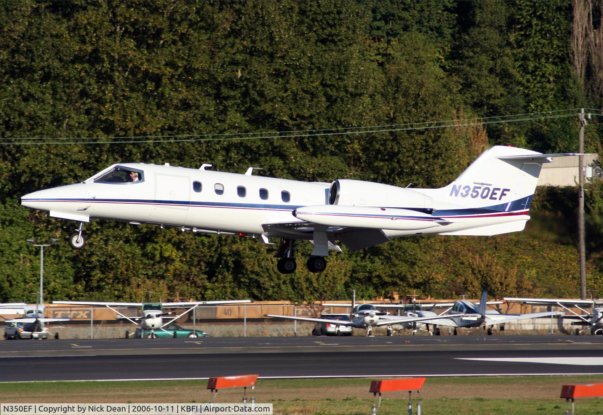 N350EF, 1981 Gates Learjet 35A C/N 385, KBFI
