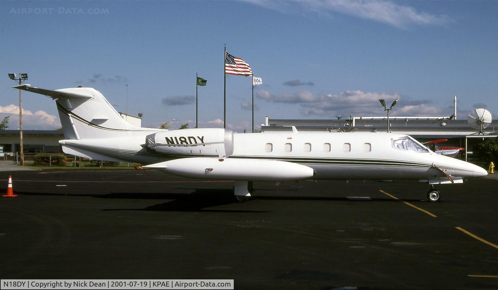N18DY, 1981 Learjet 35A C/N 35A-392, KPAE