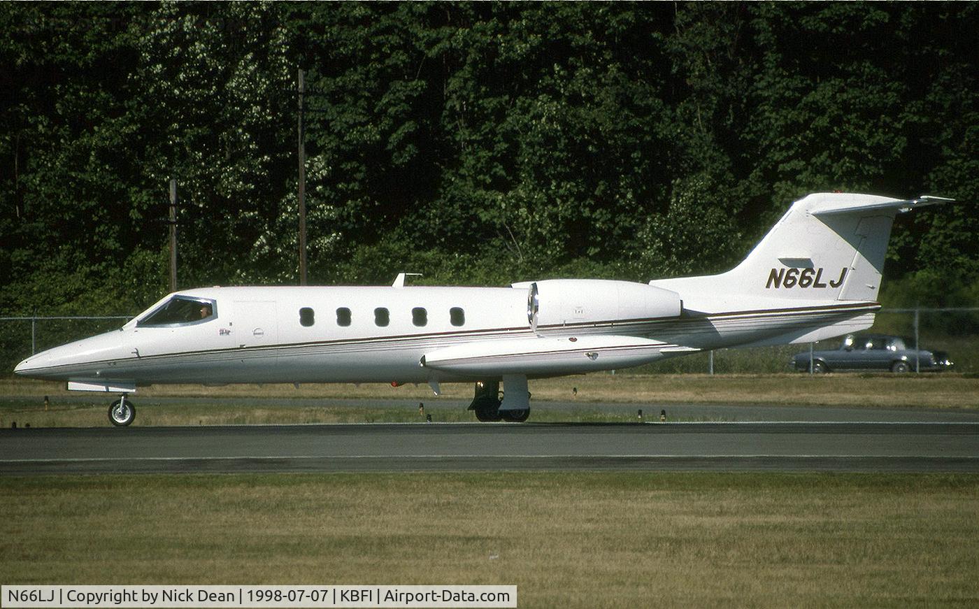 N66LJ, 1981 Learjet 35A C/N 35A-401, KBFI