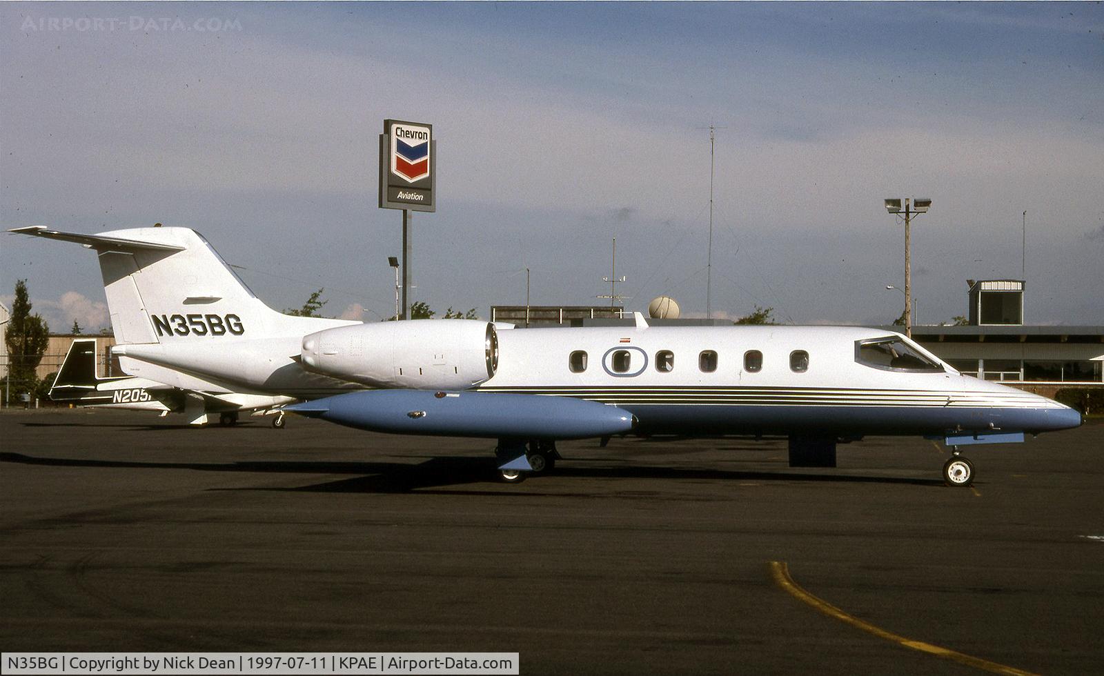 N35BG, 1981 Gates Learjet 35A C/N 402, KPAE