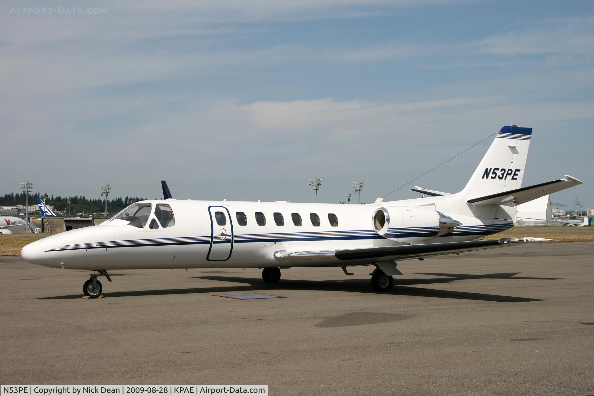 N53PE, 1998 Cessna 560 C/N 560-0464, KPAE