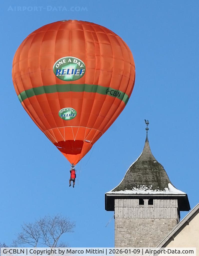 G-CBLN, 2002 Cameron Balloons Z-31 C/N 10285, at Chateau d'Oex