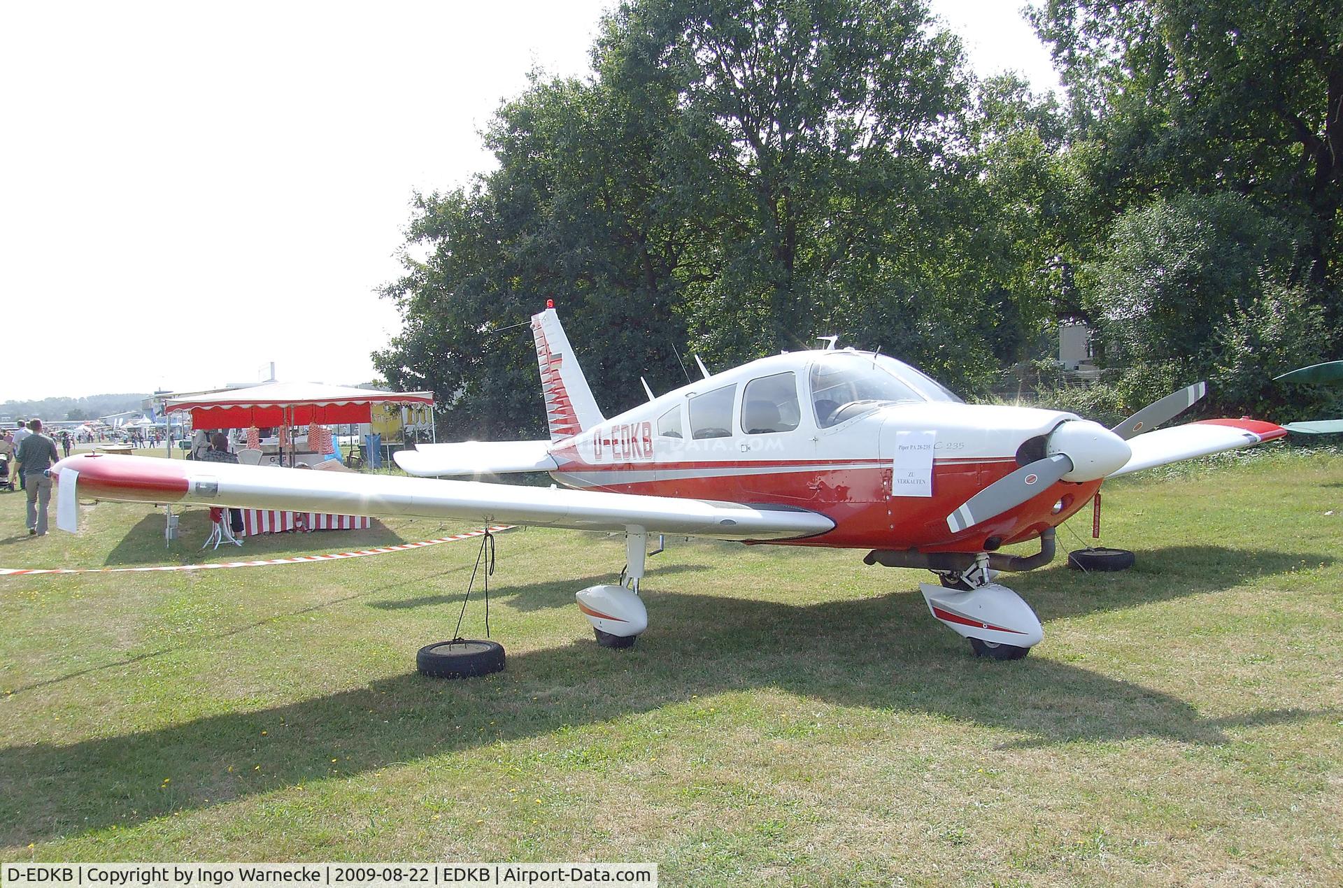 D-EDKB, 1969 Piper PA-28-235 Cherokee C C/N 28-11230, Piper PA-28-235 Cherokee C at the Bonn-Hangelar centennial jubilee airshow