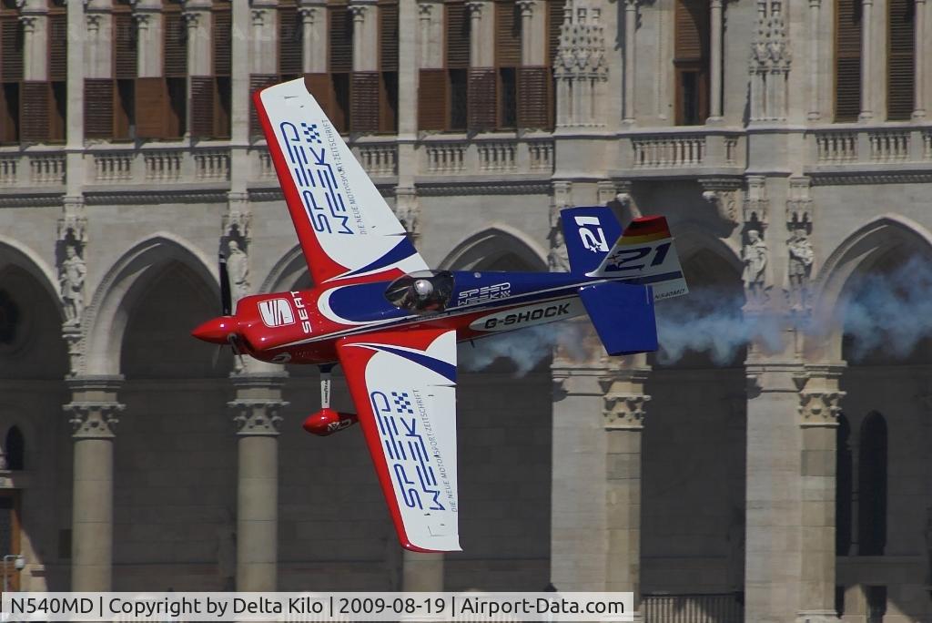 N540MD, 2008 Zivko Edge 540 C/N 0043, Red Bull Air Race Budapest -Matthias Dolderer