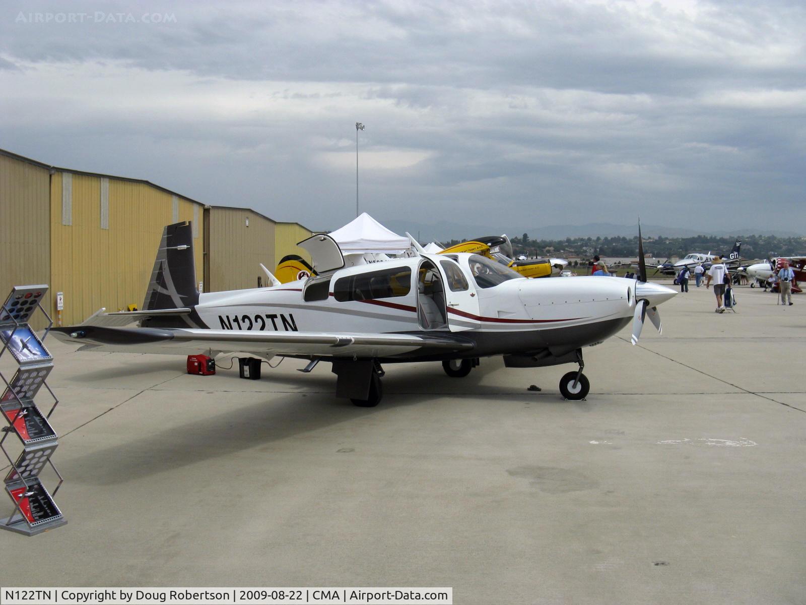 N122TN, Mooney M20TN Acclaim C/N 31-0122, 2008 Mooney M20TN ACCLAIM (Turbo-normalized) Continental TSIO-550-G 310 Hp, twin turbochargers and dual intercoolers