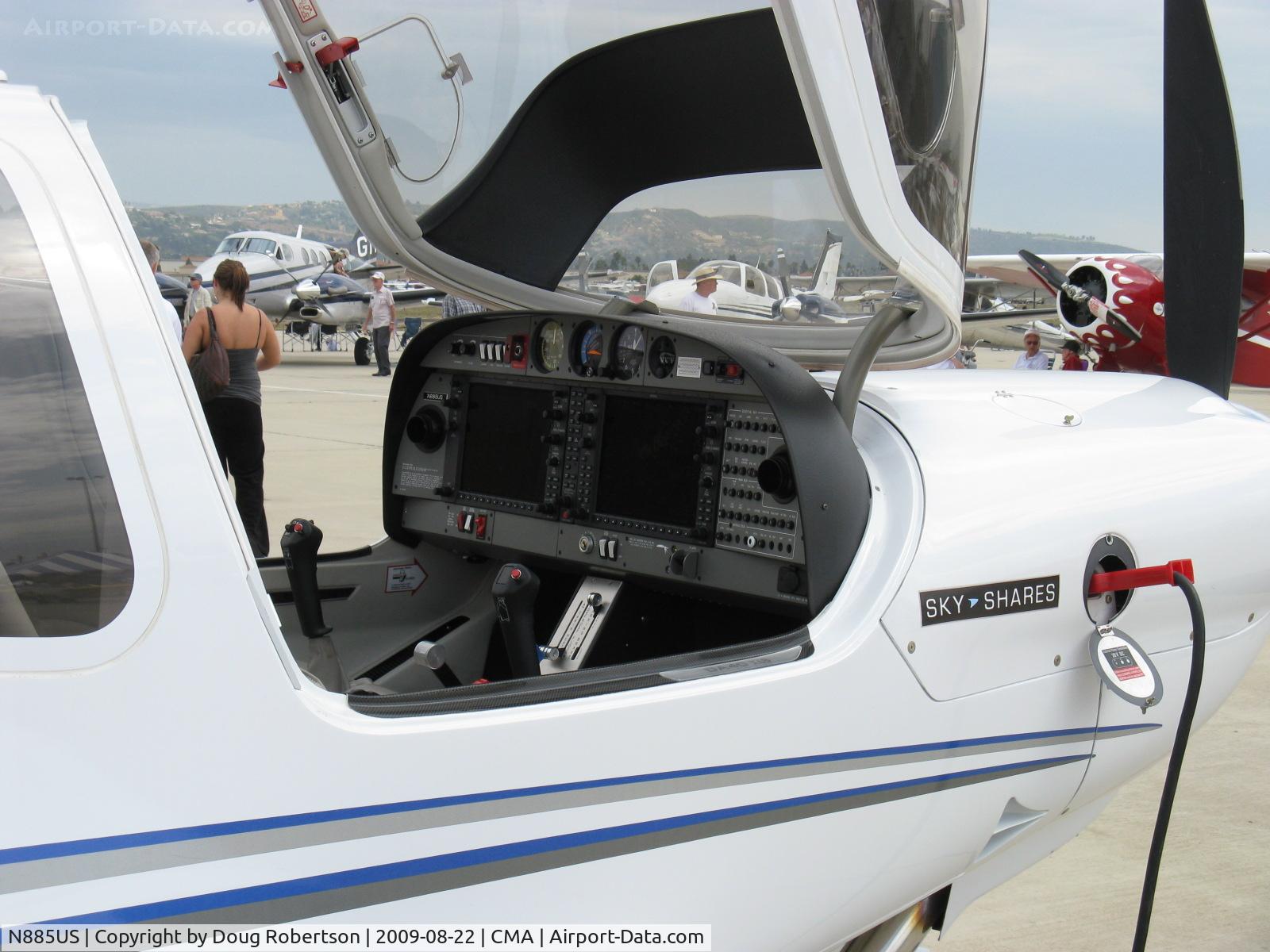N885US, 2007 Diamond DA-40 Diamond Star C/N 40.885, 2007 Diamond DA-40-180 DIAMOND STAR, Lycoming IO-360-M1A 180 Hp, glass panel