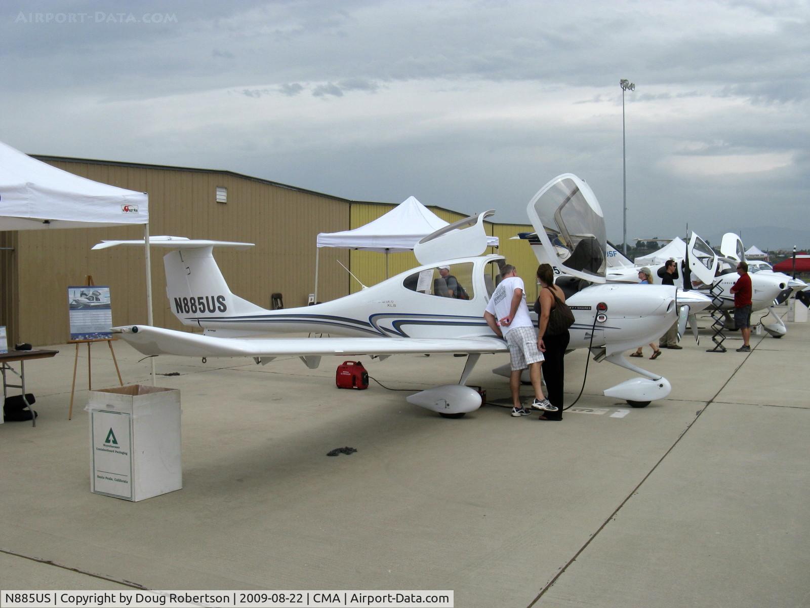 N885US, 2007 Diamond DA-40 Diamond Star C/N 40.885, 2007 Diamond DA-40-180 DIAMOND STAR, Lycoming IO-360-M1A 180 Hp