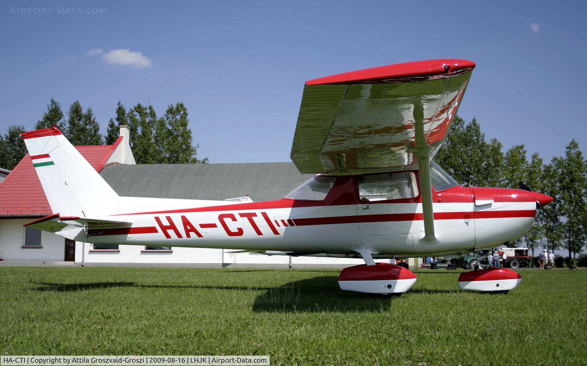 HA-CTI, 1976 Cessna 150M C/N 15078920, Jakabszallas Airport, Hungary LHJK