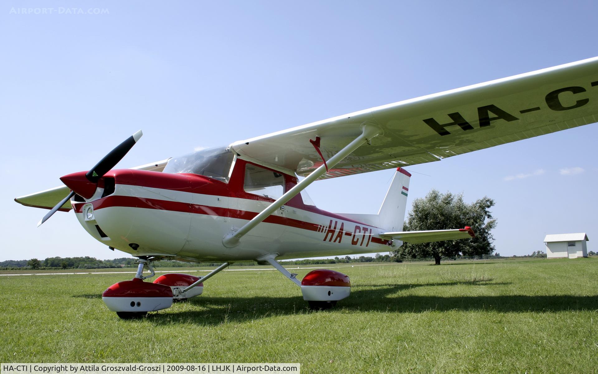 HA-CTI, 1976 Cessna 150M C/N 15078920, Jakabszallas Airport, Hungary LHJK
