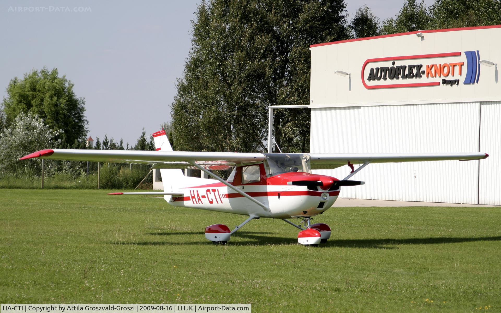 HA-CTI, 1976 Cessna 150M C/N 15078920, Jakabszallas Airport, Hungary LHJK