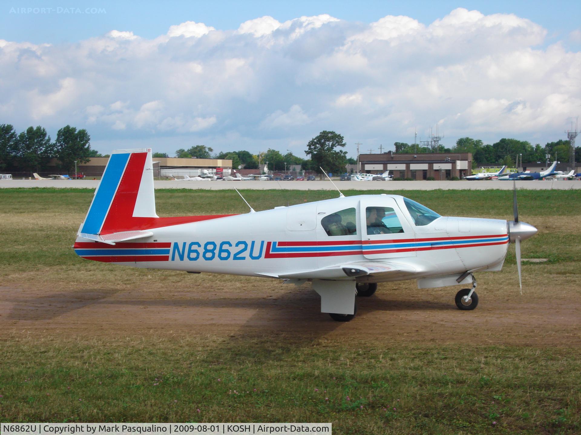 N6862U, 1963 Mooney M20C Ranger C/N 2566, Mooney M20C