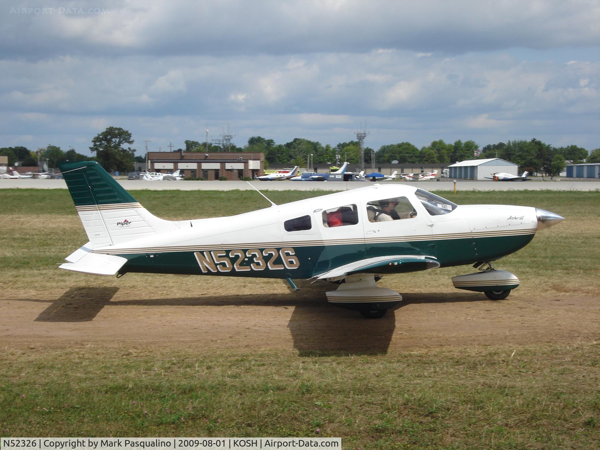N52326, 2001 Piper PA-28-181 Archer C/N 2843450, Piper PA-28-181
