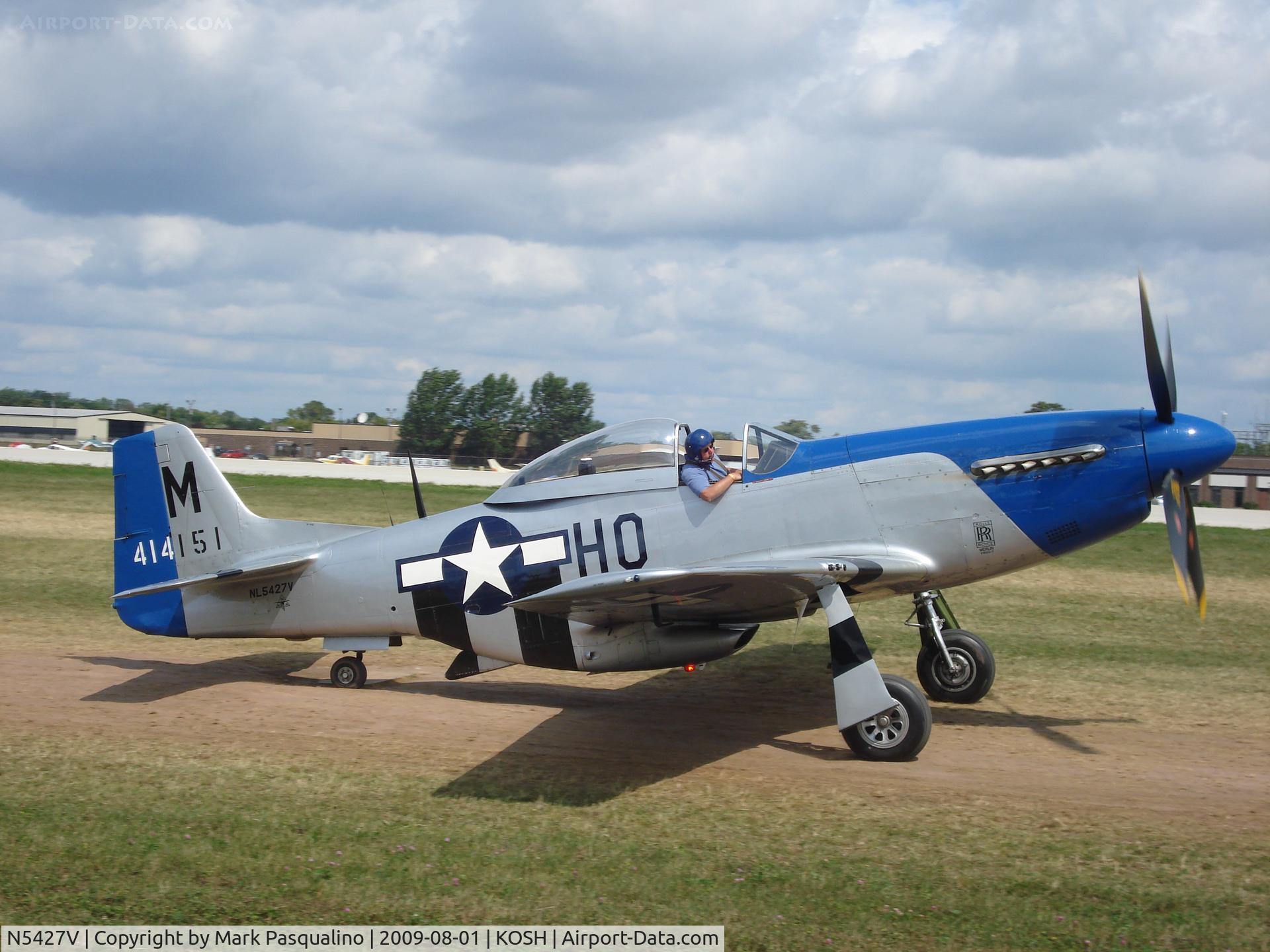 N5427V, 1944 North American F-51D Mustang C/N 44-72942, North American P-51D
