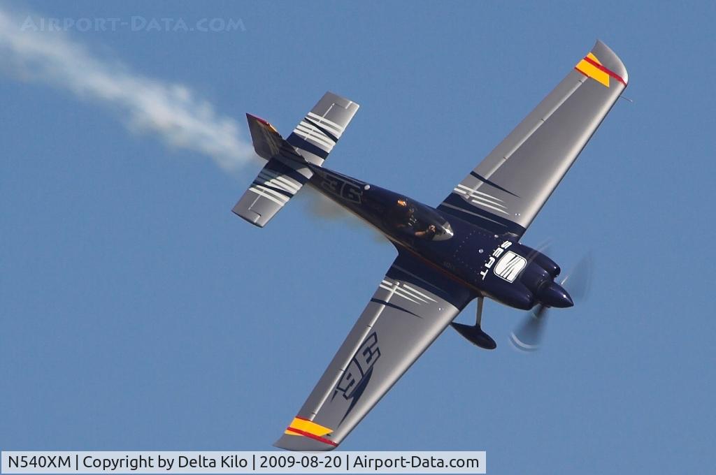 N540XM, 2008 MXR Technologies MXS C/N 003, Red Bull Air Race Budapest -Alejandro Maclean