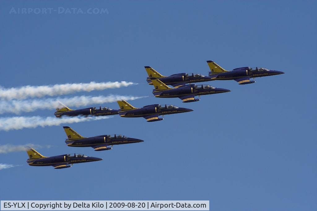 ES-YLX, Aero L-39 Albatros C/N 432905, Red Bull Air Race Budapest -Breitling Jet Team