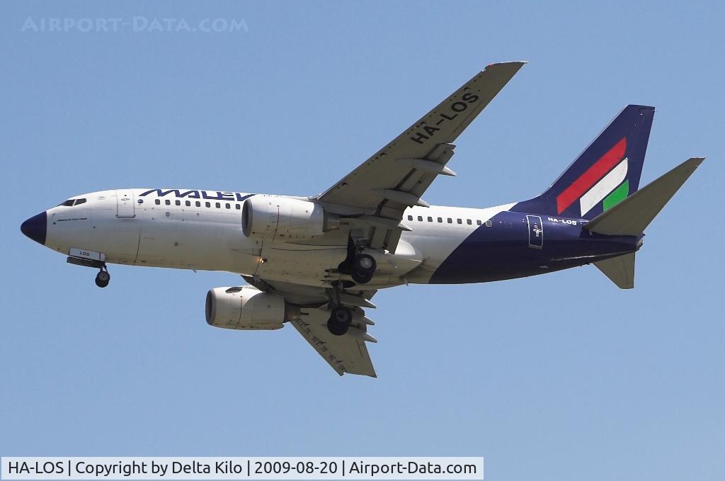 HA-LOS, 2005 Boeing 737-7Q8 C/N 29359, Red Bull Air Race Budapest