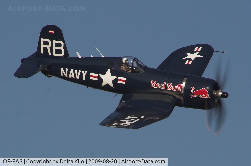 OE-EAS, 1945 Vought F4U-4 Corsair C/N 9149, Red Bull Air Race Budapest