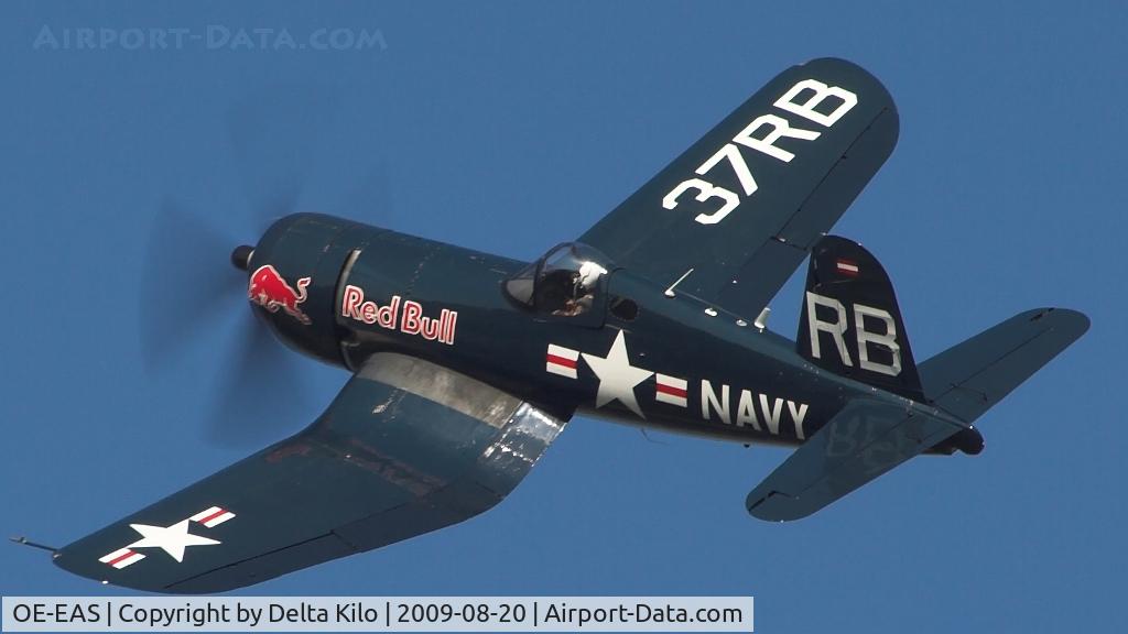 OE-EAS, 1945 Vought F4U-4 Corsair C/N 9149, Red Bull Air Race Budapest