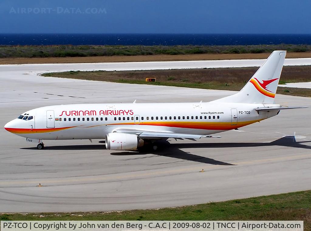 PZ-TCO, 1997 Boeing 737-36N C/N 28669, Surinam Airways Boeing 737-36N (28669/2897) @ TNCC / CUR