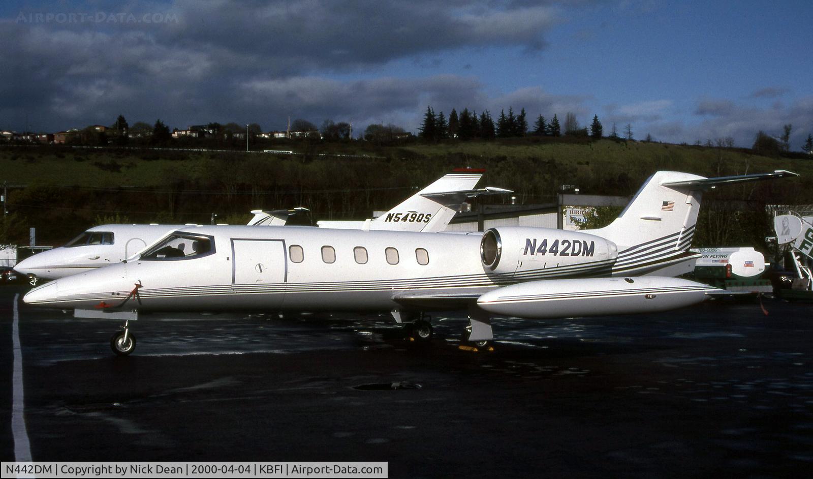N442DM, 1981 Learjet 35A C/N 35A-405, KBFI