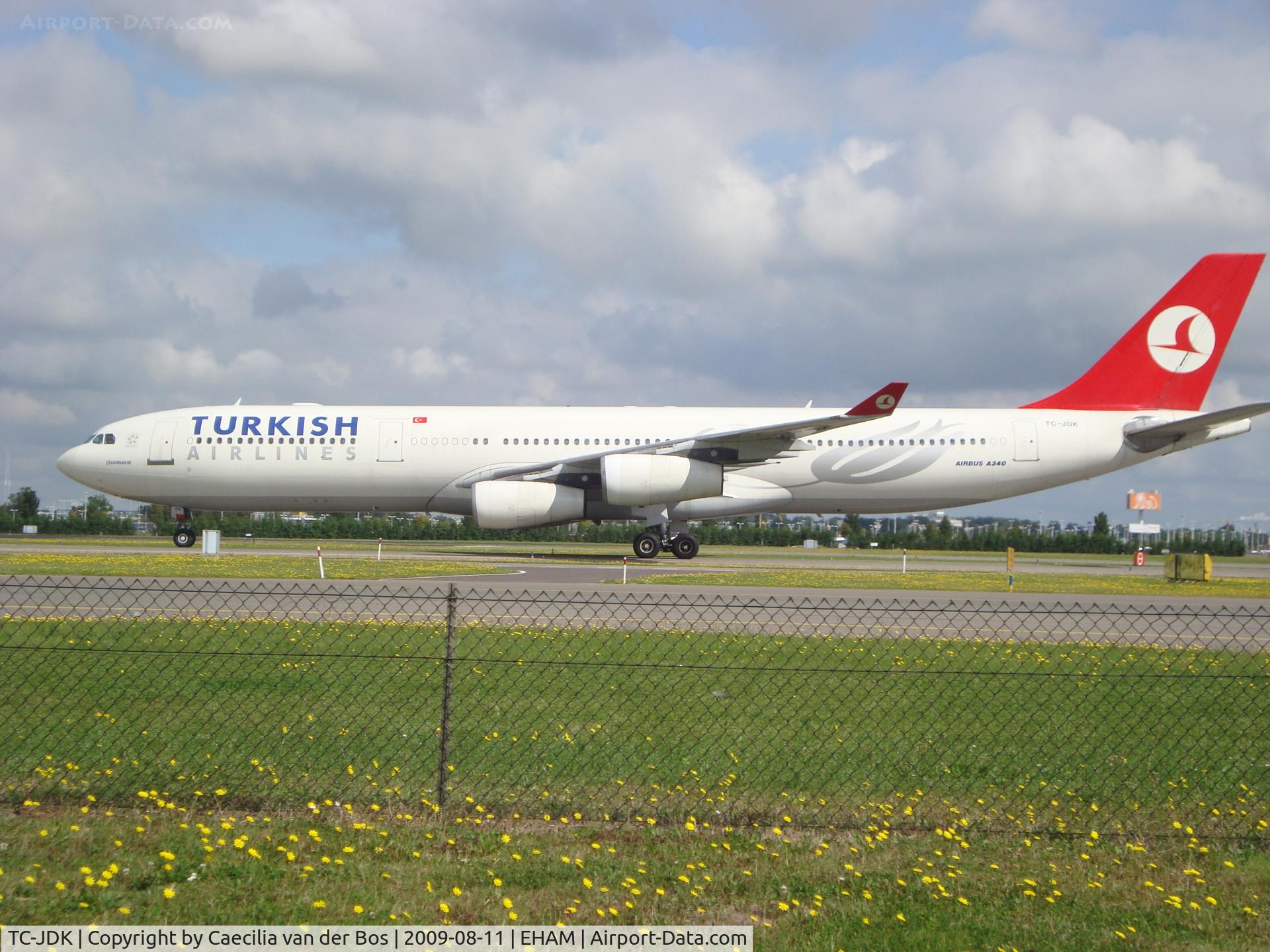 TC-JDK, 1993 Airbus A340-311 C/N 025, Turkish Airlines