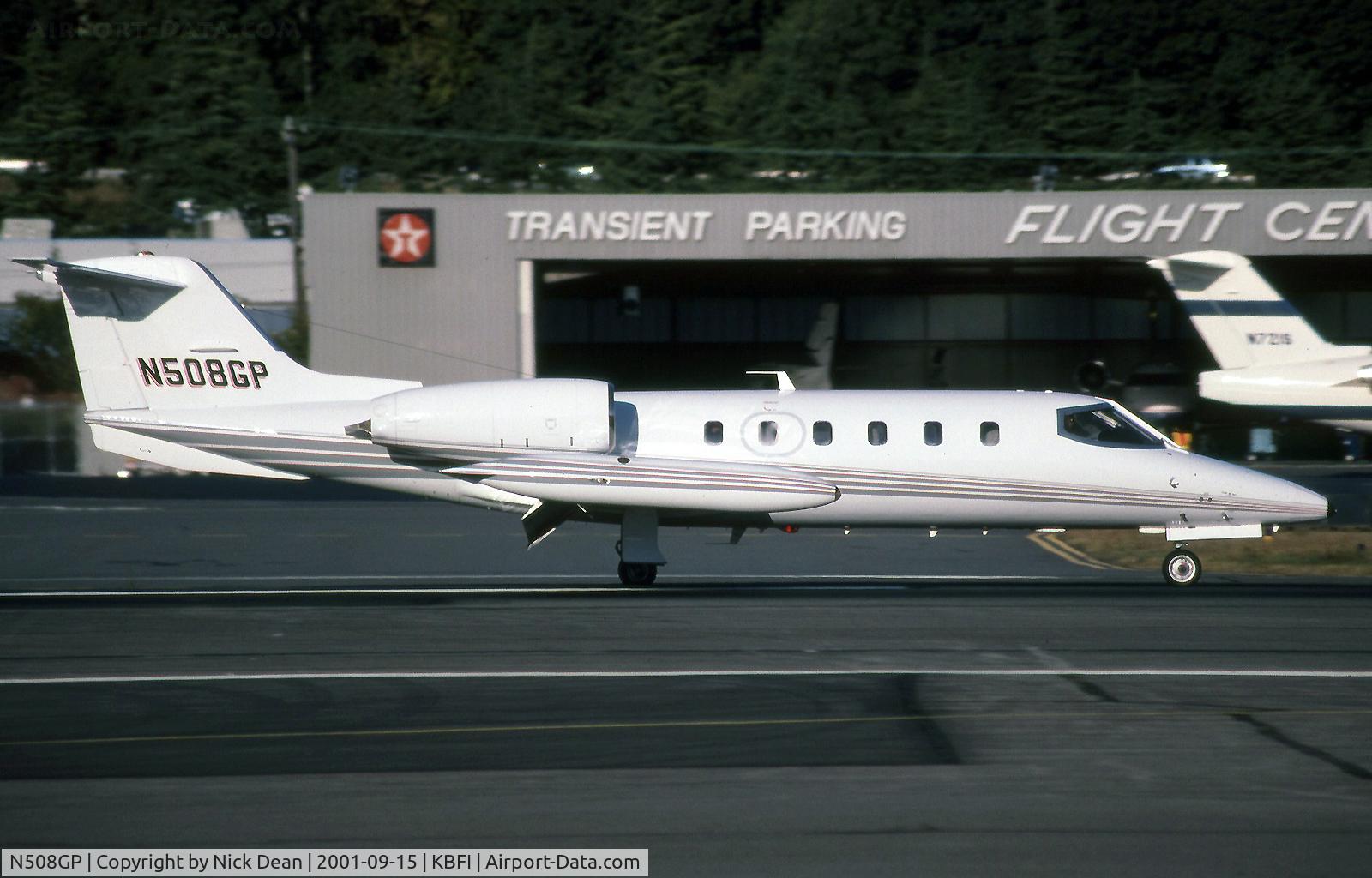 N508GP, 1981 Learjet 35A C/N 35A-424, KBFI