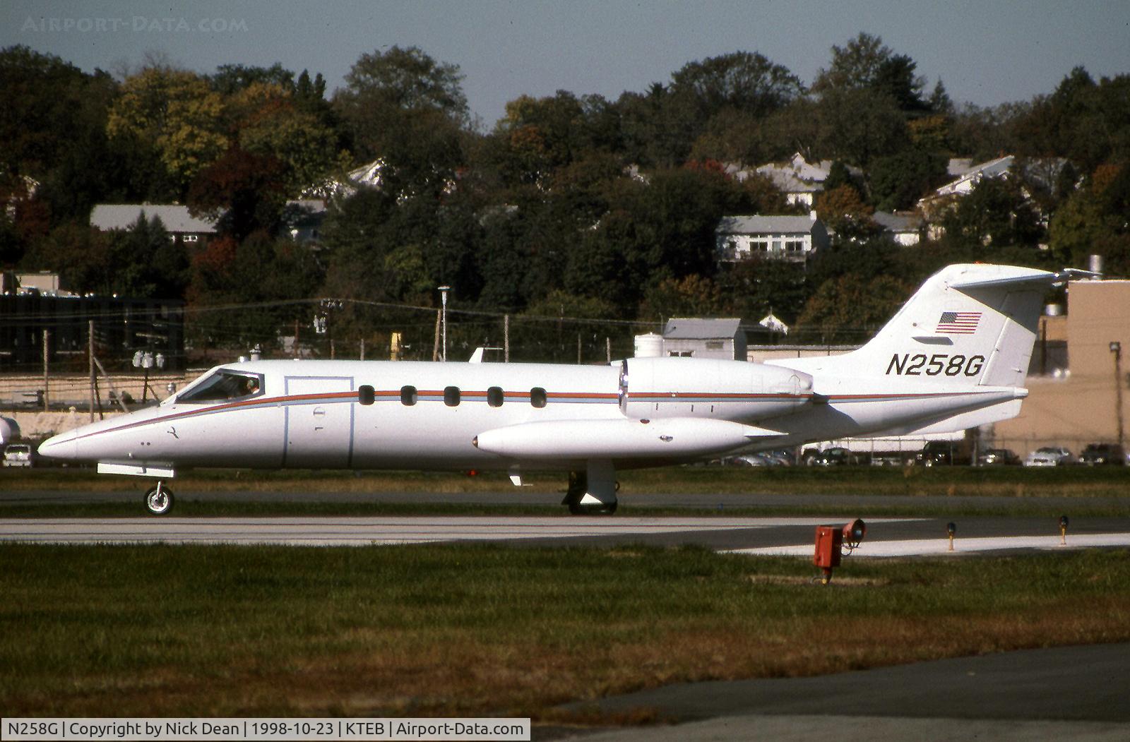 N258G, 1981 Learjet 35A C/N 35A-443, KTEB