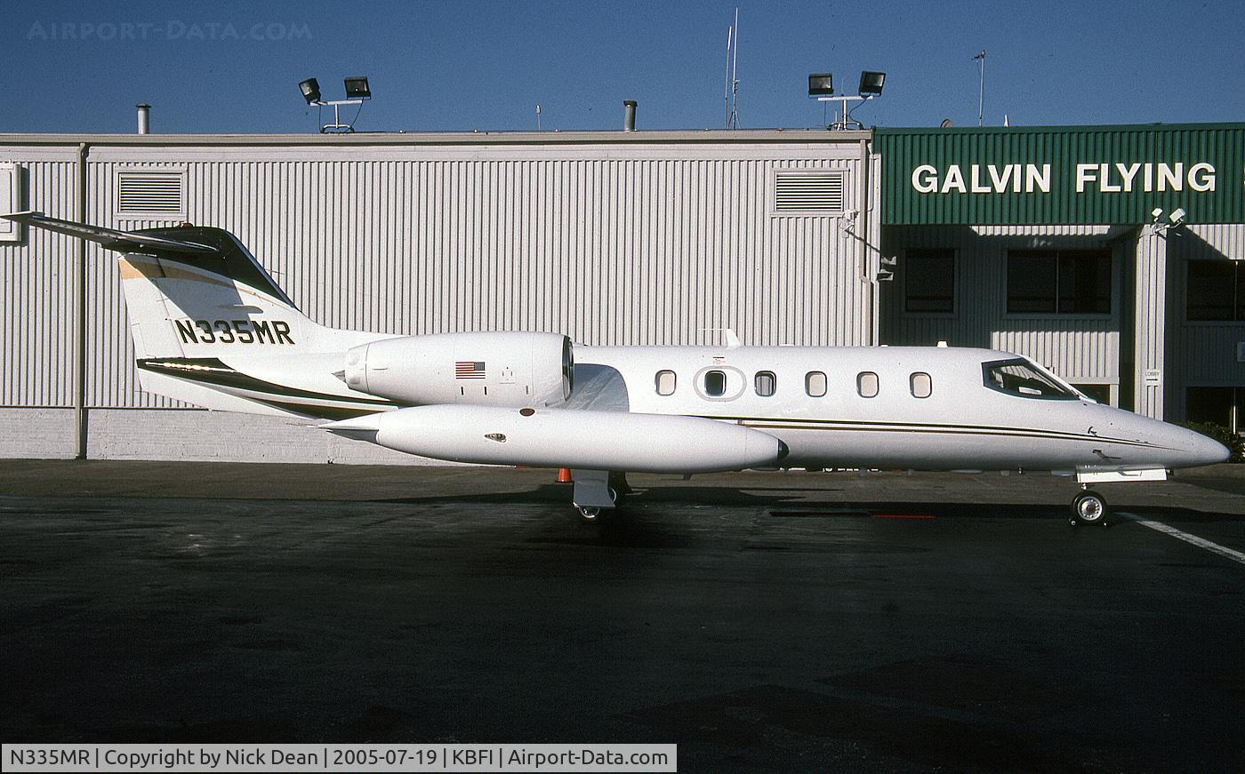 N335MR, 1981 Learjet 35A C/N 35A-443, KBFI