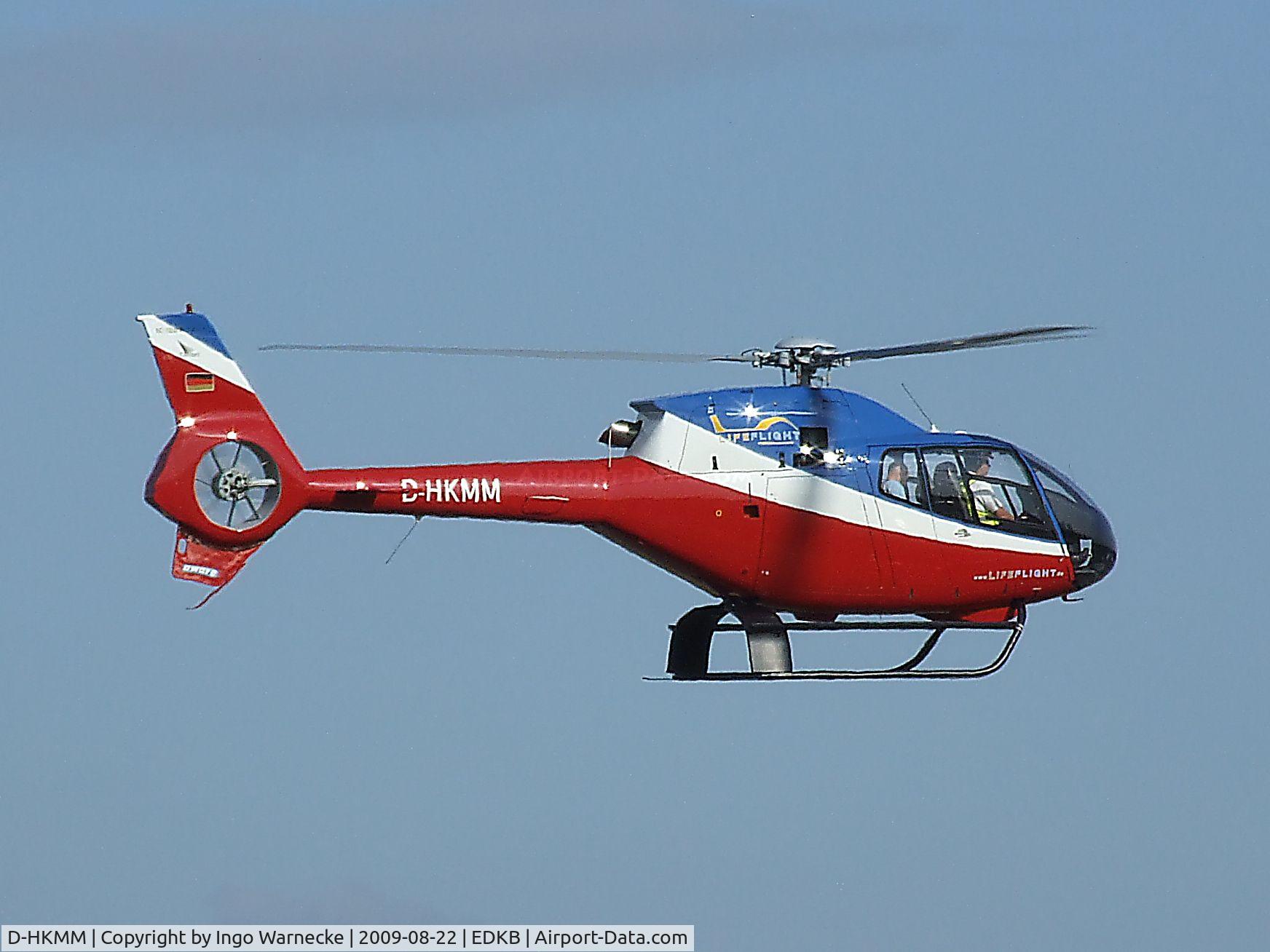 D-HKMM, 2001 Eurocopter EC-120B Colibri C/N 1217, Eurocopter EC120B Colibri at the Bonn-Hangelar centennial jubilee airshow