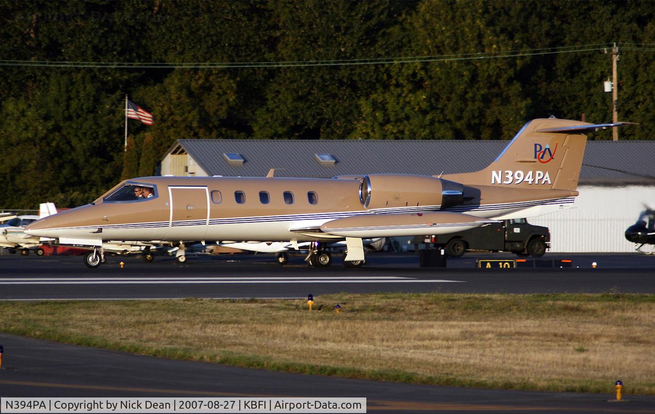 N394PA, 1981 Gates Learjet 35A C/N 462, KBFI