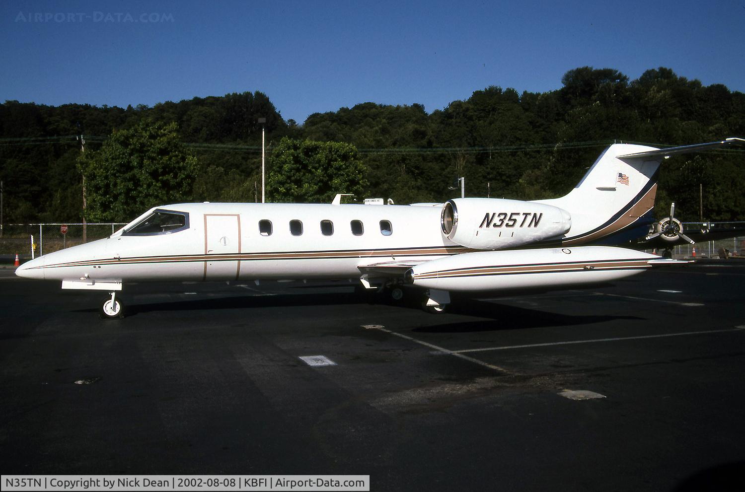N35TN, 1982 Learjet 35A C/N 35A-472, KBFI