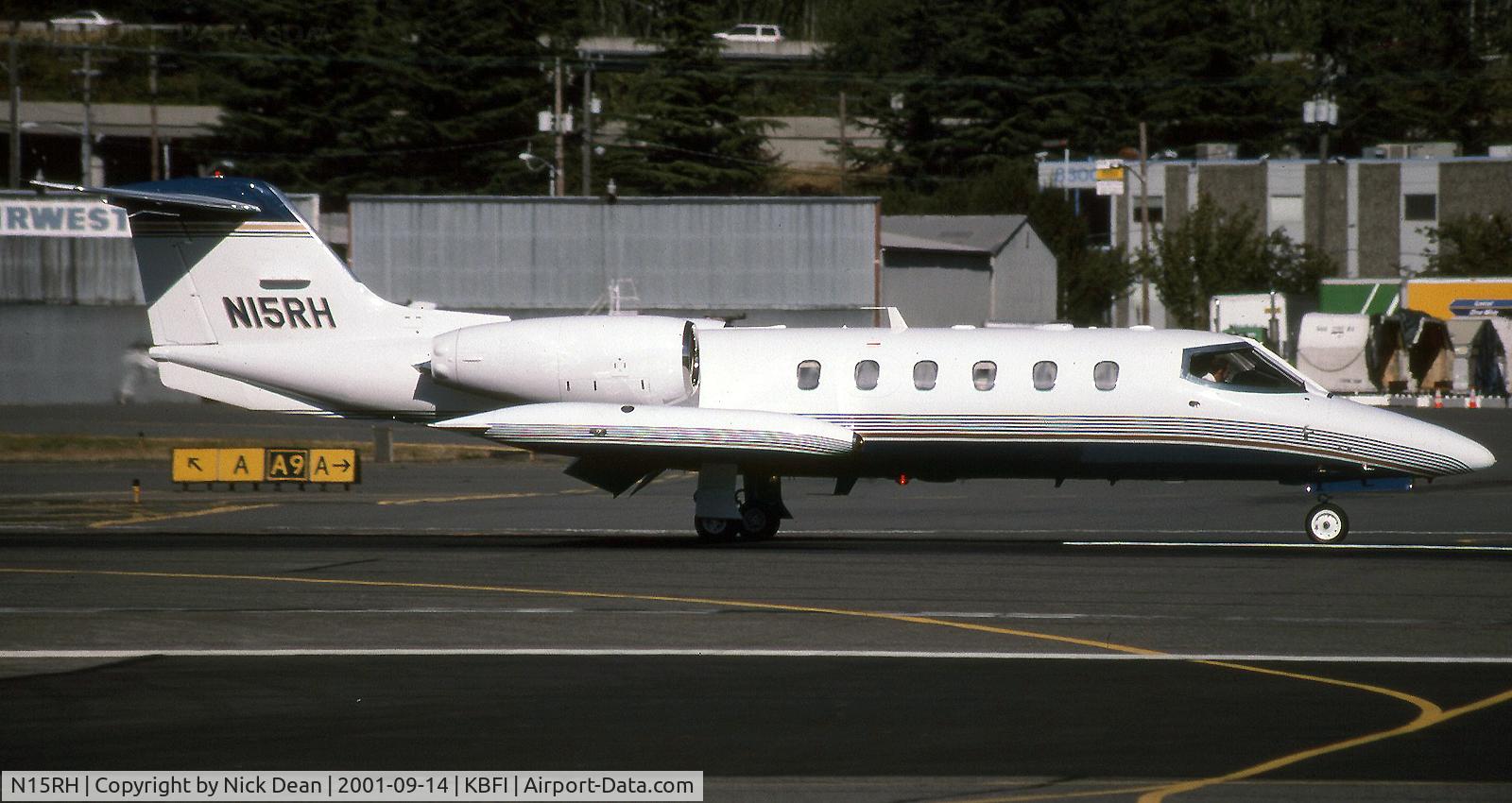 N15RH, 1983 Gates Learjet 35A C/N 497, KBFI