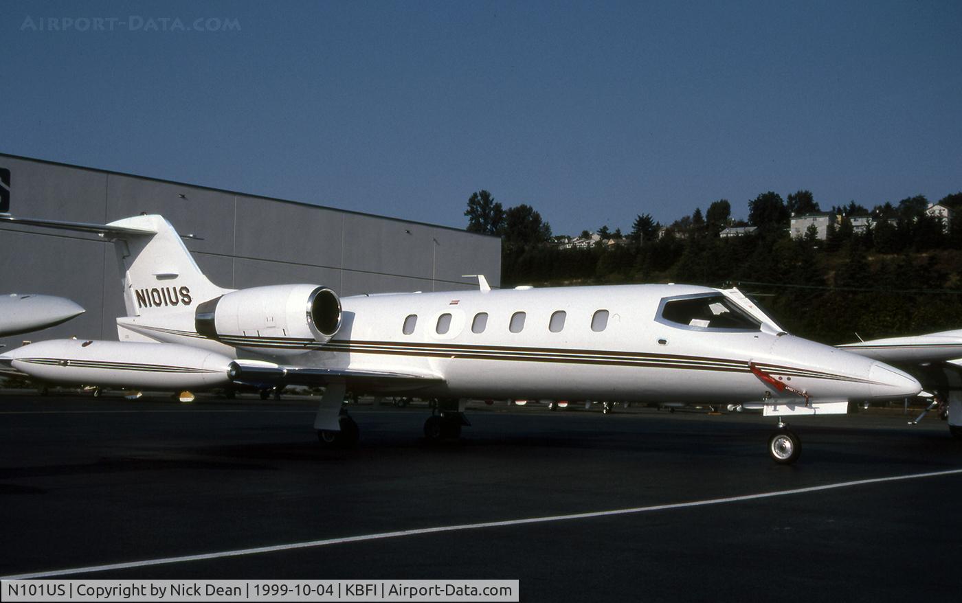 N101US, 1983 Learjet 35A C/N 35A-500, KBFI