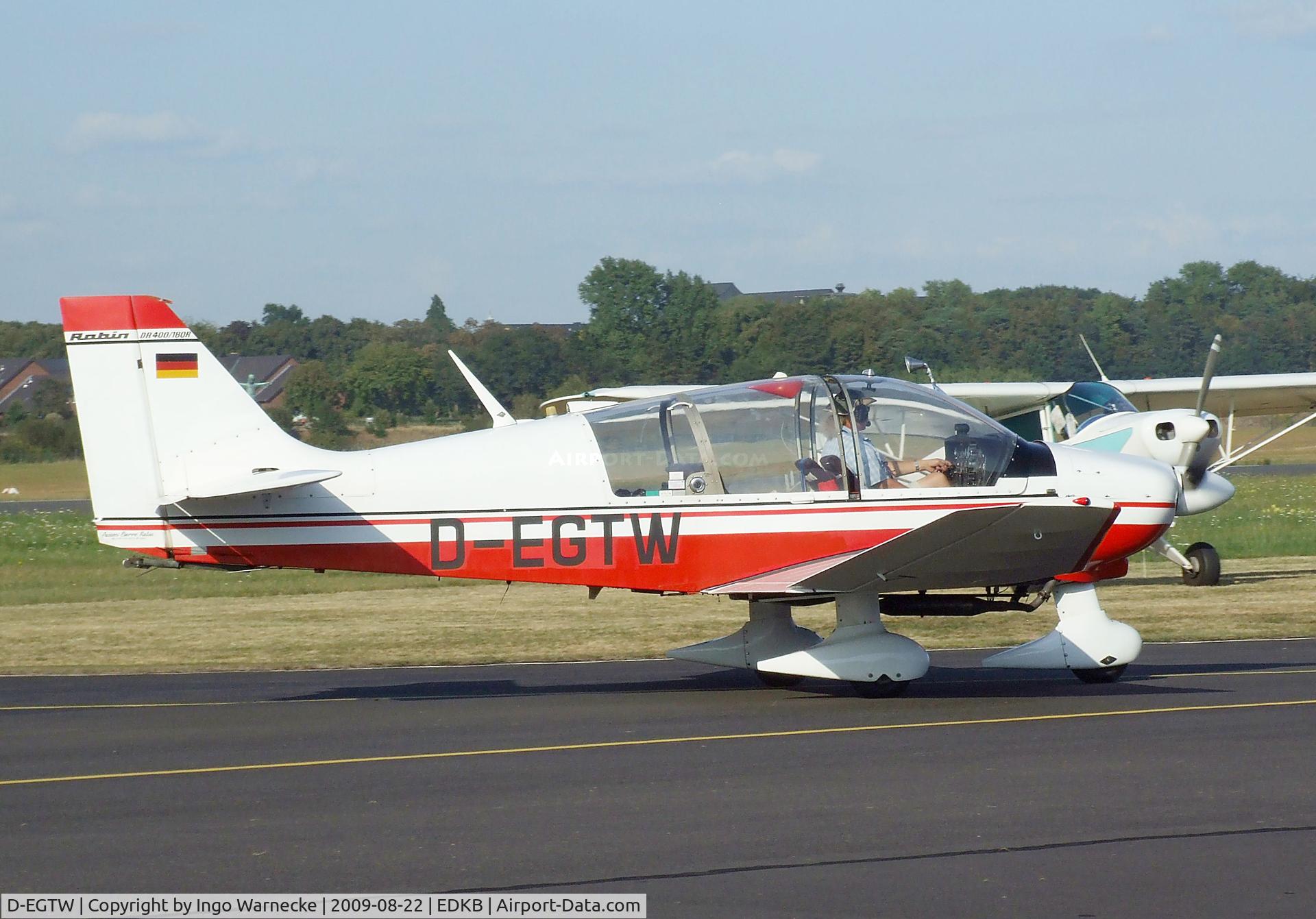 D-EGTW, 1977 Robin DR-400-180R Remorqueur Regent C/N 1260, Robin DR.400-180R Remorqueur at the Bonn-Hangelar centennial jubilee airshow