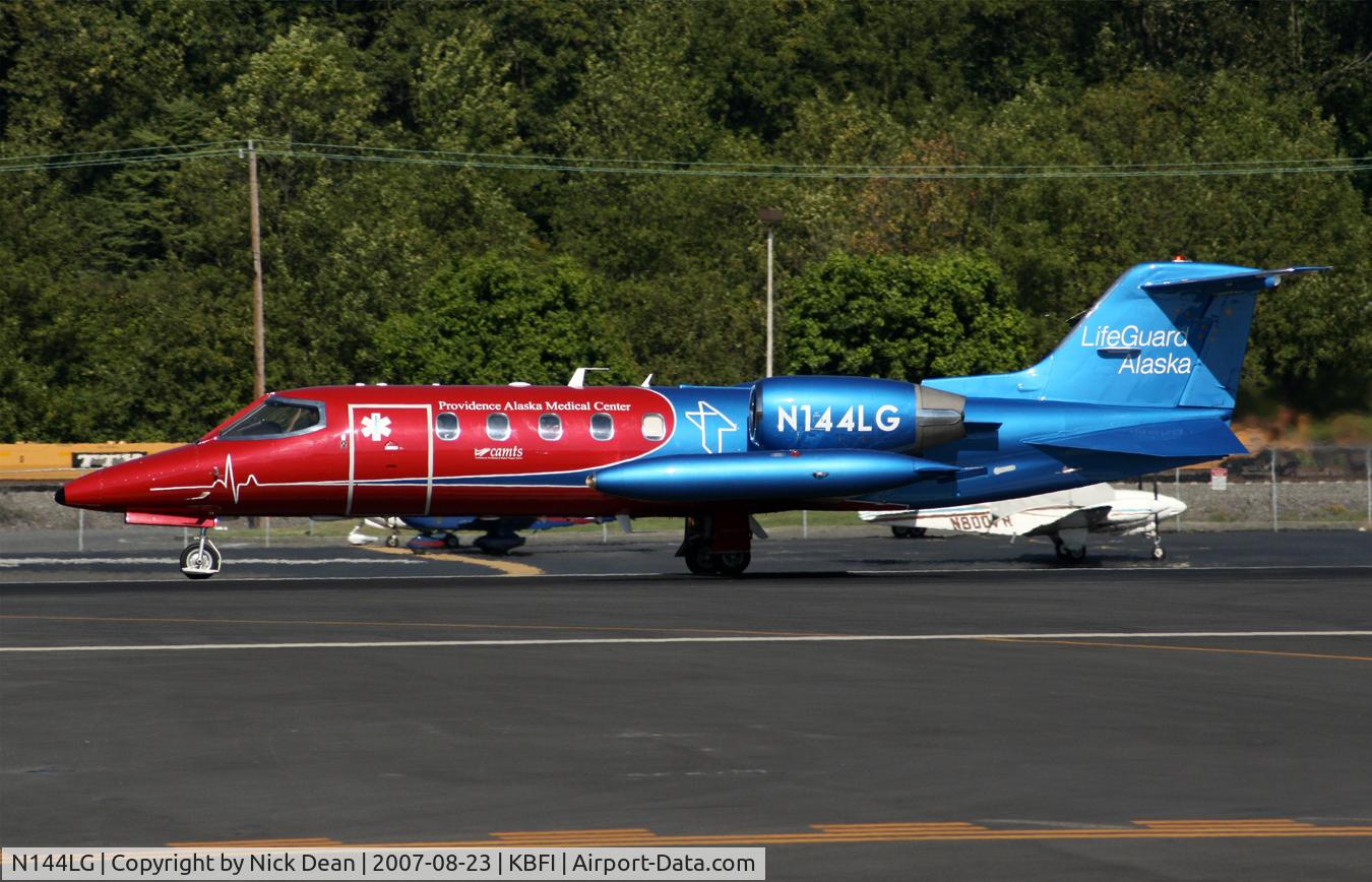 N144LG, 1983 Gates Learjet 35A C/N 500, KBFI