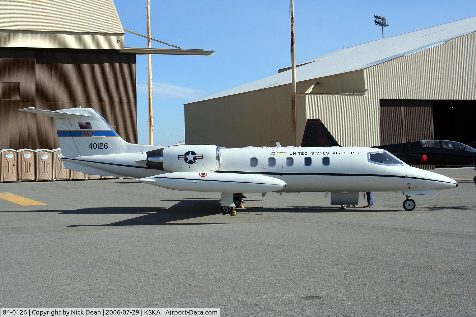 84-0126, 1984 Gates Learjet C-21A C/N 35A-572, KSKA