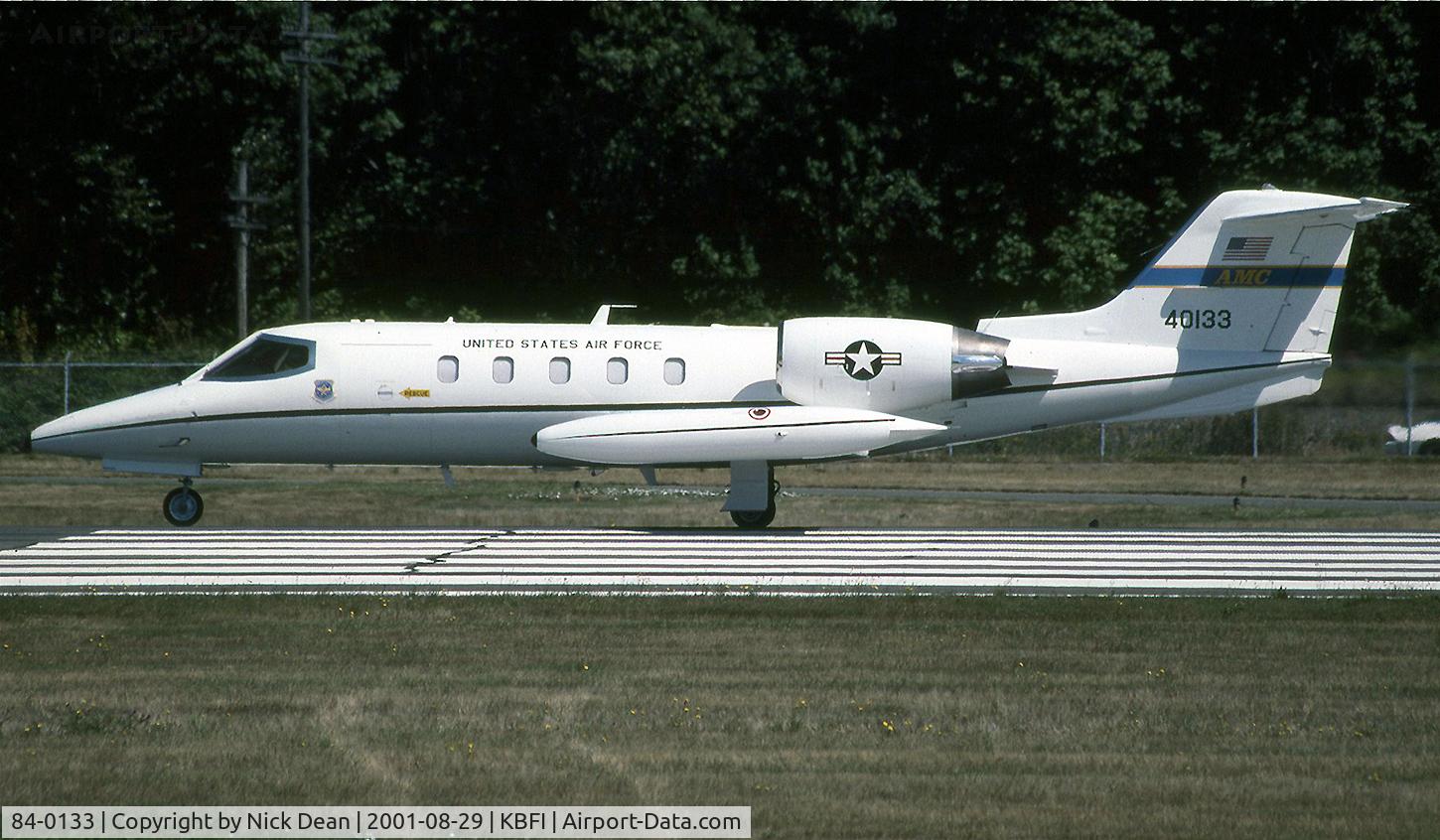 84-0133, 1984 Gates Learjet C-21A C/N 35A-580, KBFI